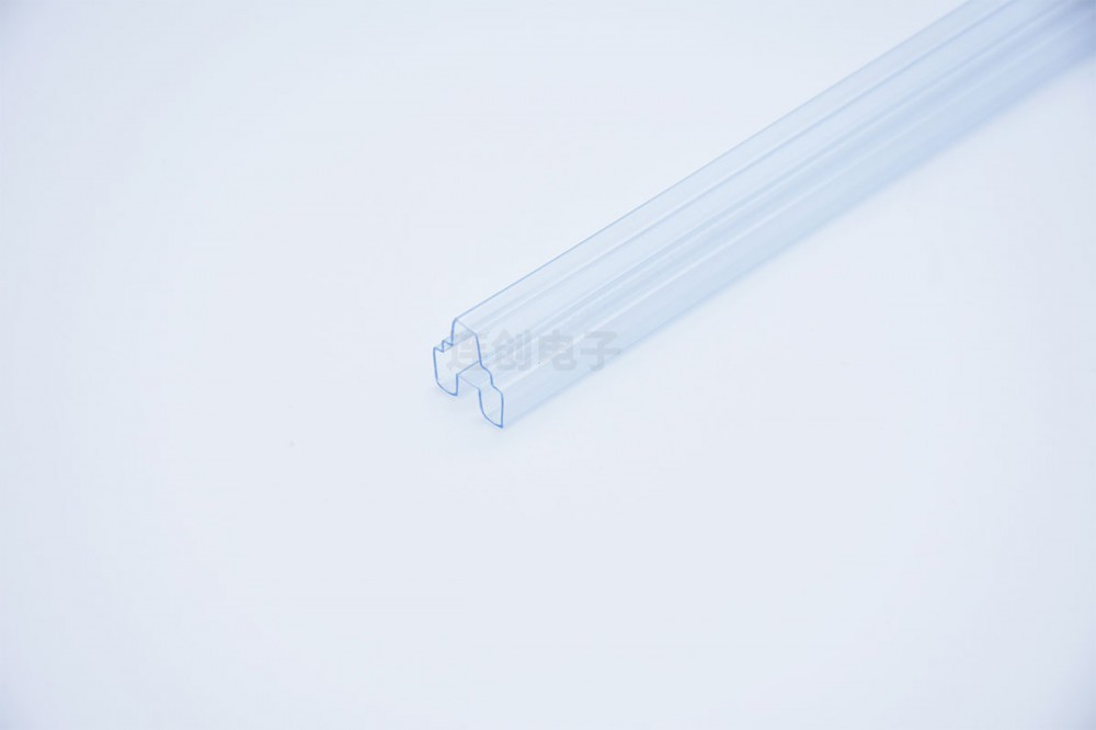 上海厂家研发的一款凹凸异形透明塑料管固定性好