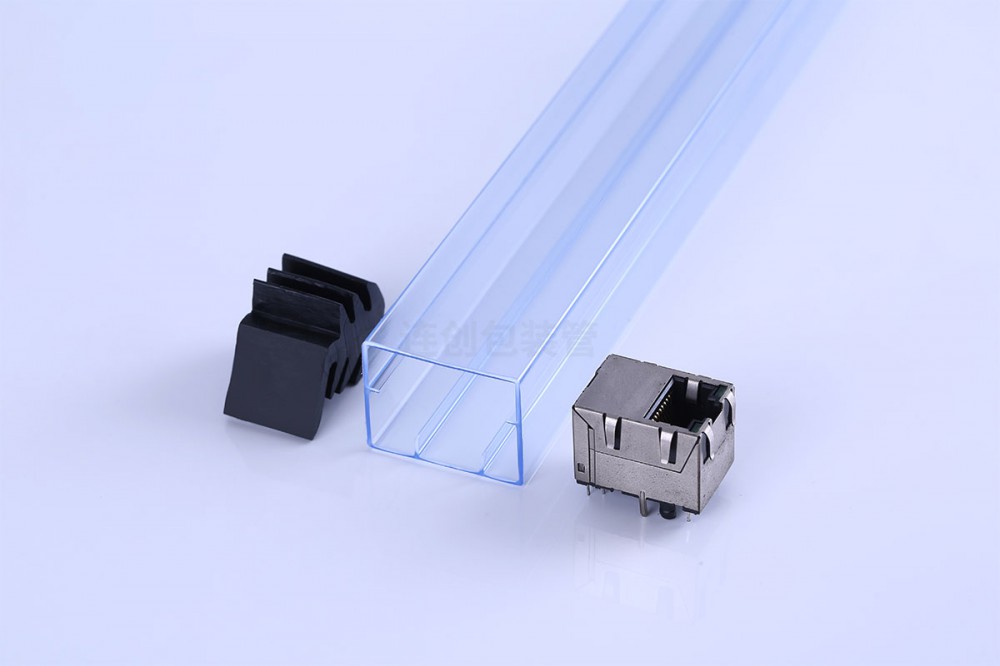 深圳透明塑料管厂家精于接口变压器包装管定制
