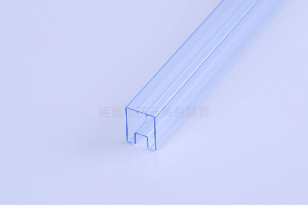 连创透明ic胶管订做来包装常州赛唯莱特安科技的方形玻璃