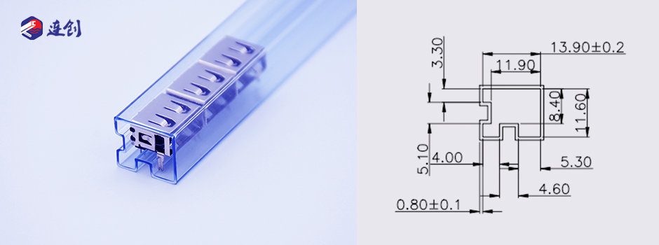 usb连接器包装管